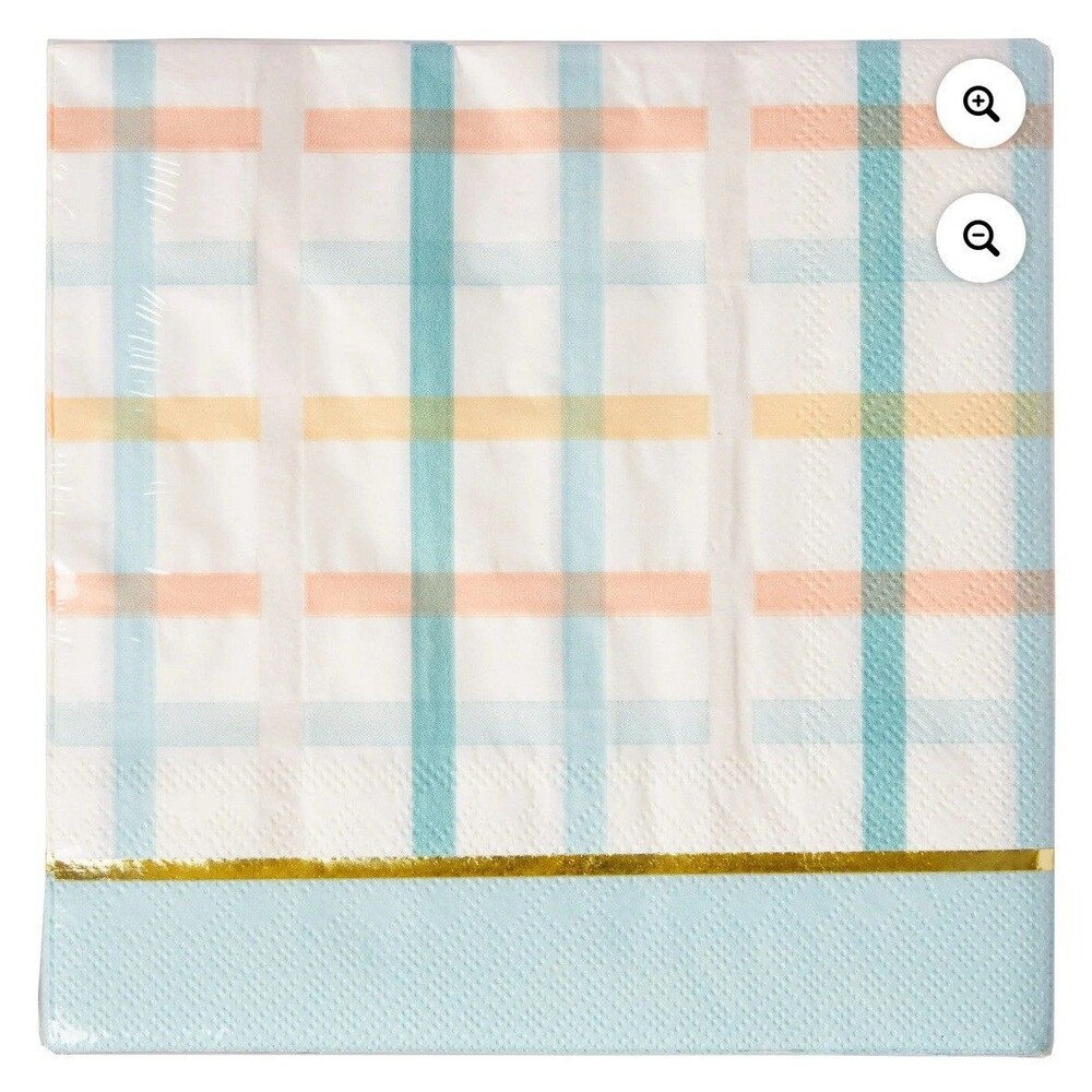 Lot Of 128 Pcs Spring Easter Baby Shower Event Party Guest Napkins 8 Packs Paper - Picture 7 of 8